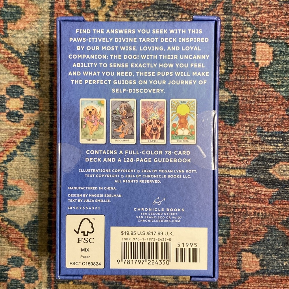 NEW Dog Tarot Cards - Picture 3 of 3